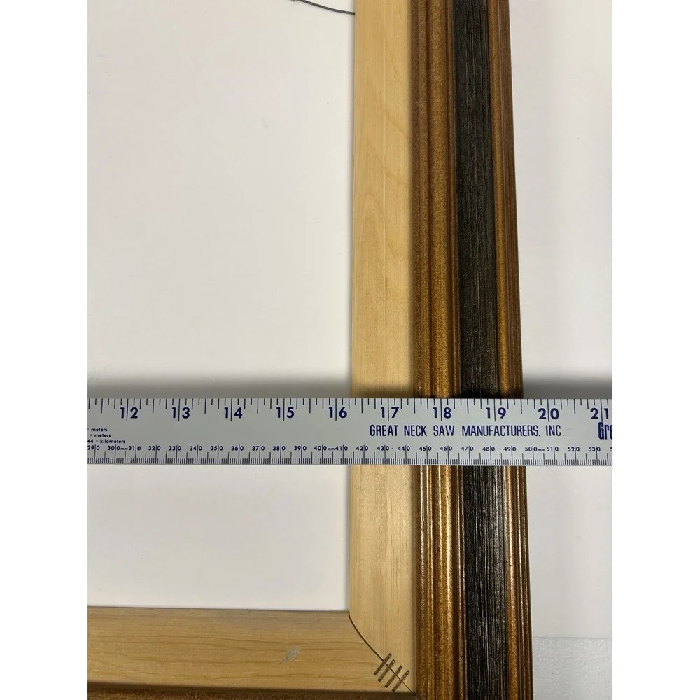 VTG Carved Wood Frame For 12